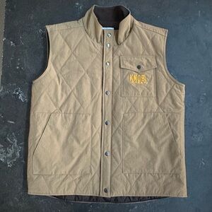 Tan Quilted Knob Creek Vest